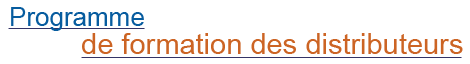 Distributor Education Program