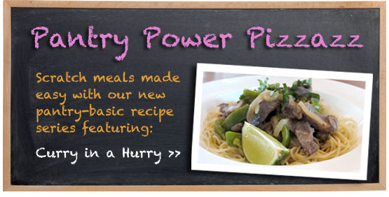 Pantry Power: Curry in a Hurry