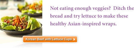 Korean Beef with Lettuce Cups