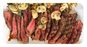 Strip Loin Steak with Sautéed Mushrooms