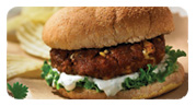 Indian-style Beef Burger