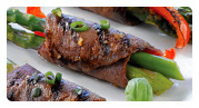 Grilled Beef Roulades