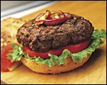 Picture of a hamburger