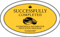 Successfully Completed - Foodservice Distributor Education Program logo