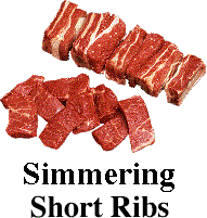 Simmering Short Ribs