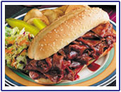 Picture of Lou’s Shaved Beef in BBQ Sauce