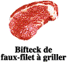 Bifteck de faux-filet à griller