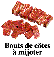 Bouts de côtes à mijoter