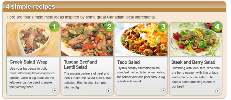 4 recipes