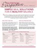 Simple Meal Solutions for a Healthy Balance