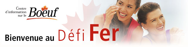 Centre d'information sur le boeuf: Bienvenue au D�fi Fer