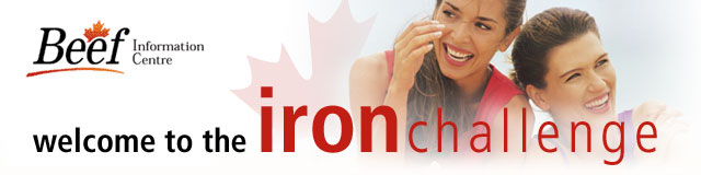 Beef Information Center: Welcome to the Iron Challenge